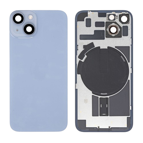 Задня кришка iPhone 14 Red (camera+frame+magnet) Original Quality (якість оригіналу)
